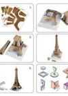 Cubic Fun 3D 35 Parça Puzzle Eyfel Kulesi - Fransa