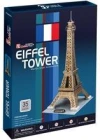 Cubic Fun 3D 35 Parça Puzzle Eyfel Kulesi - Fransa