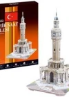 Cubic Fun 3D 61 Parça Puzzle İzmir Saat Kulesi