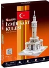 Cubic Fun 3D 61 Parça Puzzle İzmir Saat Kulesi