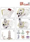 Cubic Fun 3D 93 Parça Puzzle Dolmabahçe Saat Kulesi