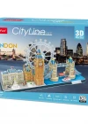 Cubic Fun 107 Parça Puzzle City Line London
