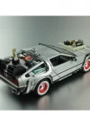 Geleceğe Dönüş Seri 3 Metal Model Araba Efsane Delorean 1:24Ölçek