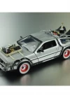 Geleceğe Dönüş Seri 3 Metal Model Araba Efsane Delorean 1:24Ölçek