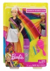 Barbie Gökkuşağı Renkli Saçlar Bebeği