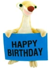 Ice Age - Buz Devri Sid Happy Birthday Peluş Oyuncak 22 Cm