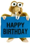 Ice Age - Buz Devri Scrat Happy Birthday Peluş Oyuncak 22 Cm
