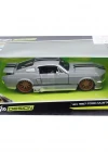 Maisto Ford Mustang GT 1967 1:24 Model Araba Gri