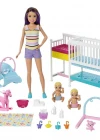 Barbie Bebek Bakıcısı Skipper Uyku Eğitiminde Oyun Seti