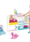 Barbie Bebek Bakıcısı Skipper Uyku Eğitiminde Oyun Seti