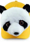 Neco Plush Panda Kep Şapka Sarı