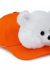 Neco Plush Kutup Ayısı Kep Şapka Turuncu
