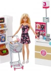 Barbie Süpermarkette Oyun Seti