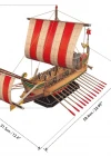Cubic Fun 218 Parça Puzzle Antik Roma Savaş Gemisi