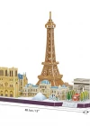 Cubic Fun 114 Parça Puzzle City Line Paris
