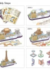 Cubic Fun 114 Parça Puzzle City Line Paris