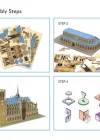Cubic Fun 53 Parça Puzzle Notre Dame de Paris