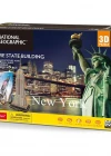 Cubic Fun National Geographic Serisi Empire State Binası 3D Puzzl