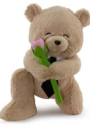 Neco Plush Fluffy Kravatlı Serenat Ayı 45 Cm
