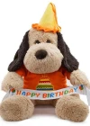 Neco Plush Oturan Happy Birthday Köpek 55 cm
