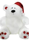 Neco Plush Yılbaşı Noel Şapşal Ayı Peluş Oyuncak 70 cm