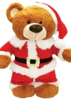 Noel Baba Ayakta Ayı 70 cm