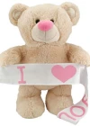 Neco Plush I Love Flamalı Peluş Ayı 70 cm