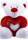 Neco Plush Delikli Kalpli Moco Ayı Peluş 65 cm
