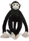 Neco Plush Zıpır Maymun Siyah Peluş Oyuncak 40 cm