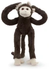 Neco Plush Zıpır Maymun Kahverengi Peluş Oyuncak 40 cm