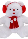 Neco Plush Kalp Kulaklıklı Cici Ayı 60 cm Peluş Oyuncak