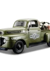 Maisto 1/24 1948 Ford F-1 Pickup Harley Davidson Model Araba