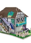 Cubic Fun 3D 31 Parça Puzzle Fransız Çiçek Evi