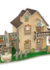 Cubic Fun 3D 36 Parça Puzzle Fransız Garden Kulübesi