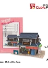 Cubic Fun 3D 24 Parça Puzzle Japon Şekerleme Dükkanı