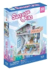 Cubic Fun 3D Puzzle 112 Parça Sahil Evi
