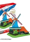 Cubic Fun 3D Puzzle 71 Parça Yel Değirmeni - Hollanda