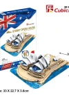Cubic Fun 3D Puzzle 58 Parça Sydney Opera Binası - Avustralya