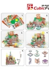 Cubic Fun 3D 233 Parça Puzzle Savior on Spilled Blood Kilisesi -