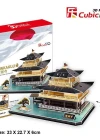 Cubic Fun 3D 56 Parça Puzzle Kinkakuci Tapınağı - Japonya
