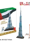 Cubic Fun 3D 136 Parça Puzzle Burç Halife Binası - Dubai