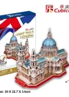 Cubic Fun 3D 107 Parça Puzzle Aziz Paul Katedrali - İngiltere