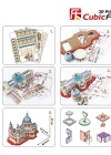 Cubic Fun 3D 107 Parça Puzzle Aziz Paul Katedrali - İngiltere