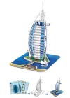 Cubic Fun 3D 101 Parça Puzzle Burç El Arap - Dubai