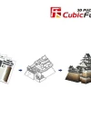 Cubic Fun 3D 89 Parça Puzzle Himeji Kalesi - Japonya