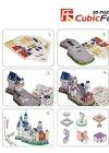 Cubic Fun 3D 98 Parça Puzzle Neuschwanstein Kalesi- Almanya