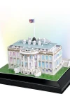 Cubic Fun 3D 56 Parça Led Puzzle Beyaz Saray - ABD  (Led Işıklı)