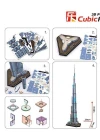 Cubic Fun 3D 136 Parça Led Puzzle Burç Halife Binası - Dubai (Led