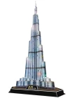 Cubic Fun 3D 136 Parça Led Puzzle Burç Halife Binası - Dubai (Led