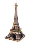 Cubic Fun 3D 82 Parça Puzzle Eiffel Kulesi - Fransa (Led Işıklı)